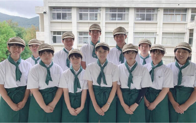 愛媛県立三崎高校 スイーツ開発＆カフェ運営