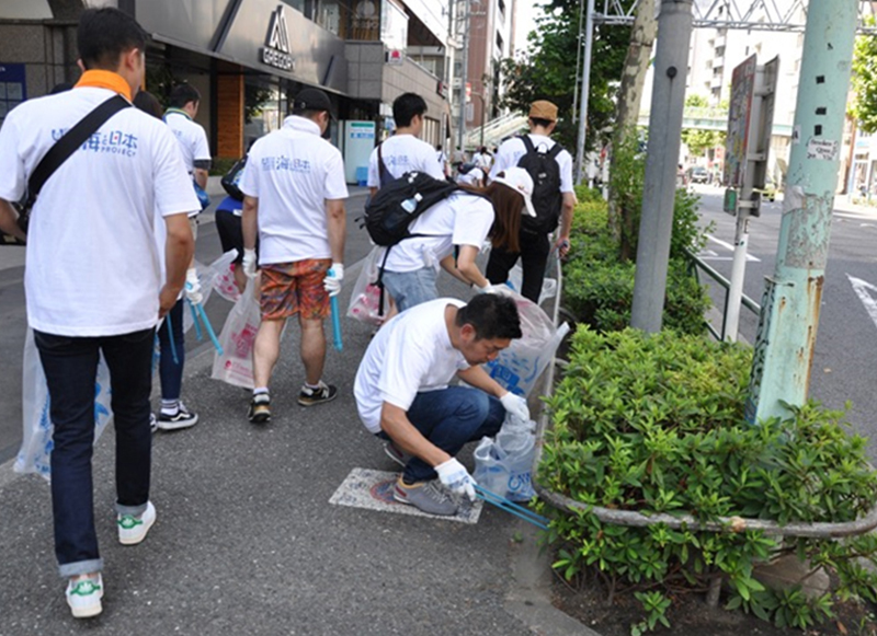 渋谷を綺麗にして美しい海を守ろう!渋谷スペシャルゴミ拾い